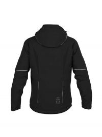 Schwarze Arbeits Winterjacke Herren